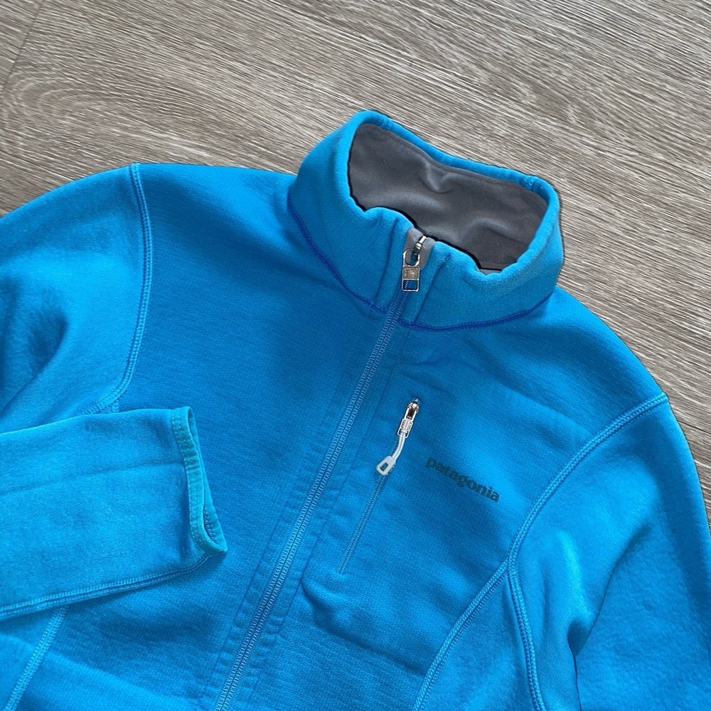 Patagonia Piton Hybrid Jacket Women's XS Blue Outdoors Hiking Polartec READ